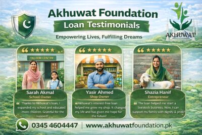 Akhuwat Foundation Loan Testimonials